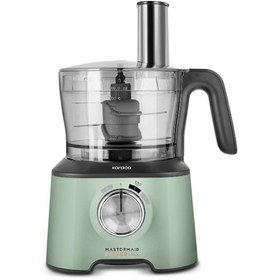 Resim Karaca Mastermaid Power Max 11 in 1 Mutfak Robotu Soft Green 2500W 