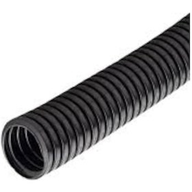 Resim 50 Metre Plastik 25'Lik Siyah Spiral Boru 