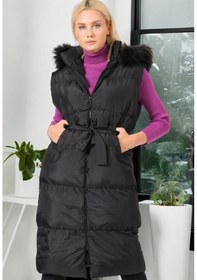 Resim Z6744 Dewberry Bayan Yelek-açık Siyah Açık Siyah 