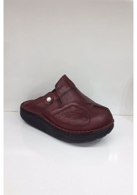 Resim Faruk Karar 5012 Kadın Günlük Deri Comfort Yürüyüş Taban Terlik 