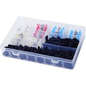 Resim Yaleker 350 Adet Sıcak Daraltmalı Kaynaklı Kablolu Bağlayıcı Terminal, Ip67 Su Geçirmez, Tek Adımda İzole Ve Tamamıyla Kapalı Bağlantı, Çeşitli Renkler, Depolama Kutusu İçerir 