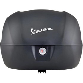 Resim Vespa Primavera/Sprint Siyah Mat Top Case-Çanta 32 LT (Nero Notte,Nero Opacco 99/c) / PIAGGIO 