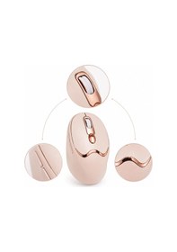 Resim Ofis Laptop Kullanımına Uygun Şarjlı Wireless Mouse Sessiz Tuşlu 