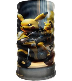 Resim Bebo Store Extreme Spor Motor Ve Bisiklet Kullananlara Özel Desenli Buff Boyunluk Bandana Balaklava - Moto Pokemon 