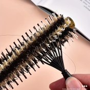 Resim 1 adet Saç Temizleme Fırçası, ABS Plastik Saplı Hava Yastıklı Tarak, Küçük Boy, Normal Saç Tipi için Plastik Kıllı Malzeme, Saç Fırçası 