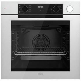 Resim Ferre Artline Fryart & SteamArt QEP64CB 78 L Beyaz Cam Ankastre Fırın 