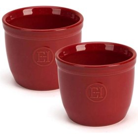 Resim Braventa Collection Emile Henry Ramekin Fırın Kabı 8 cm Kırmızı/burgundy 