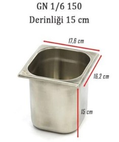 Resim Genel Markalar 1/6 150 GASTRONOM KÜVET ( 2,4 LT) 