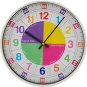 Resim Klik Slim Öğretici Çocuk Odası Saati - 30 cm 