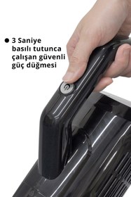 Resim Kiwi Kvc-4109 2'si 1 Arada El Tipi ve Dikey Elektrikli Süpürge 600W & 5m Güç Kablosu 