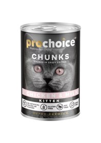 Resim Pro Choice Tavuklu ve Sütlü Gravy Soslu Yavru Kedi Konservesi 400 G 