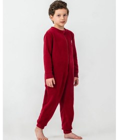 Resim U.S. Polo Assn. U.s. Polo Assn Erkek Çocuk Bordo Tulum Us2237-c-v1 Bordo 