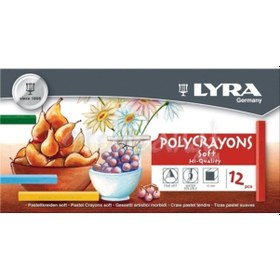 Resim Lyra Polycrayons Toz Pastel Boya 12 Renk 5651120 