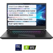 Resim Gigabyte Aorus 15 BKG-13TR754SH Ultra 7 155H 16GB 1tb SSD 8gb RTX4060 140W 15.6 Qhd 165Hz Windows 11 