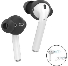 Resim Esf Apple Airpods Kulaklık Kancası - Kulaklık Tutucu Siyah 