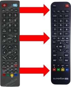 Resim Lc-22cfe4000e / 24che4000e / 55cfe6452e Lcd Led Smart Tv Kumandası 