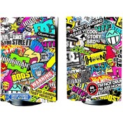 Resim Kt Grup Sticker Bomb Playstation 5 Disk Edition Sticker Kaplama Seti 