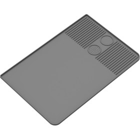 Resim Blueleskyy Büyük Silikon Kaymaz Kahve Makinesi Matı, Isı ve Darbe Emici (Yurt Dışından) 