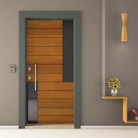 Resim Badem10 Kapı Dürbünü Çelik Kapı Saten 50-90 mm Ayarlanabilir Çap 14 mm 