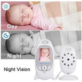 Resim Vb-601 Kameralı Bebek Monitörü Net Görüntü Gece Görüşlü 