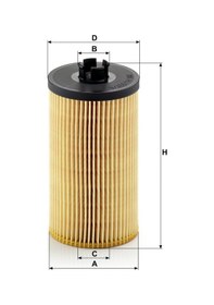 Resim Hu 931/5 X - Yağ Filtresi - Mann Fılter 
