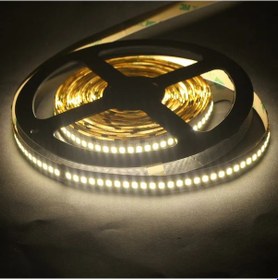 Resim 5 Metre 240 Led/m Şerit Led Hortum 3000k Gün Işığı Beyaz Kendinden Yapışkanlı Güçlü Smd2835 12v Dc Ip20 