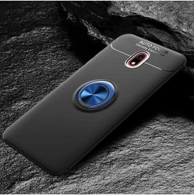 Resim wenixs aksesuar Redmi 8A Kılıf WNX Ravel Silikon Kapak - Siyah-Mavi 
