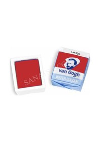 Resim Talens Van Gogh 1/2 Tablet Sulu Boya 339 Light Oxide Red 
