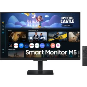 Resim Samsung M5 27” IPS FHD 60 Hz 5 ms Smart Monitör LS27FM500EUXUF 