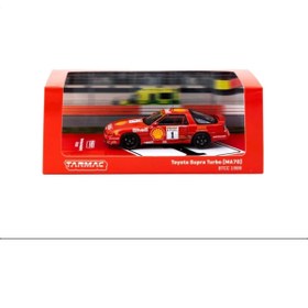 Resim Tarmac Works 164 Toyota Supra Turbo (MA70) BTCC 1988 Chris Hodgetts - HOBBY64 T64-064-88BTC01 