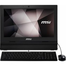 Resim MSI PRO 16T 10M-043TR 15.6 1366x768 (HD) DOKUNMATIK CELERON 5205U 4GB DDR4 128GB SSD W10PRO SIYAH AIO PC 