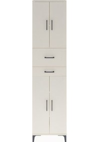 Resim Arges Dolap 4 Raflı 2 Çekmeceli 4 Kapaklı 60x30x243 Aytaşı-ay... Aytaşı 