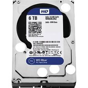 Resim Western Digital Blue 3,5 sata III 6Gb/s 6TB 64MB WD60EZRZ HDD & Harddisk 