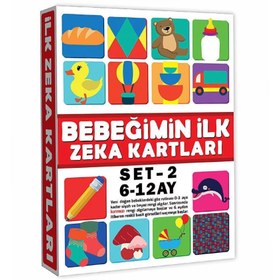 Resim Nessiworld 2205 Educational Cards 6-12 Months Intelligence Cards - Diytoys 