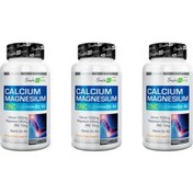 Resim Calcium Magnesium Zinc Plus Vitamin D3 K2 100 Tablet 3 Adet 
