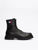 Resim Tommy Hilfiger Tjm Lace Up Mıd Boot Smooth 