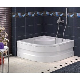 Resim Shower 80X80 Cellesse Oval Mini Küvet 