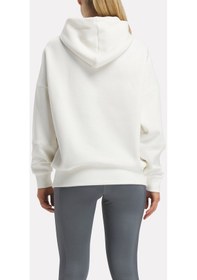 Resim Reebok Hoodie Kadın Ekru_0 Sweatshirt 