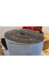 Resim 6mm Kalınlık 100CM*100CM (1m2) Yapışkanlı Oto Karavan Ev Ses Akustik Kauçuk Yalıtım 