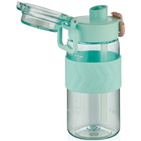 Resim Shotay St-7237 600ml Turkuaz Pipetli Tritan Matara Diğer 