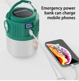 Resim Solar Led Kamp Lambası 5332 Çok Renkli 