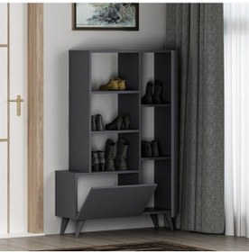 Resim Çok Amaçlı Dolap Artes Antrasit 