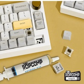 Resim Ropcomp Keyboil Mekanik Klavye Tuş Yay Yağı K10 Mekanik Klavye Tuş Bakım Yağı 