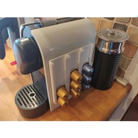 Resim Nespresso Kapsül Kahve Uyumlu Kapsül Standı Beyaz Renkte 