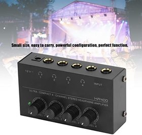 Resim Konferans konuşmaları Için Kulaklık amplifikatörü, 100-240V Kulaklık amplifikatörü (AB Fişi) 