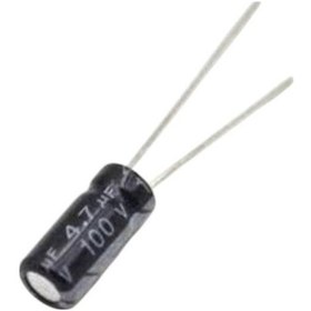 Resim 4,7 Mf 100 V Kondansatör 