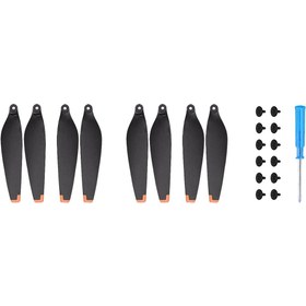 Resim Mettzchrom DJI Mini 3 Pro Mini 4 Pro Yedek Pervane Turuncu çizgili Farklı Markaya Modele UYMAZ 