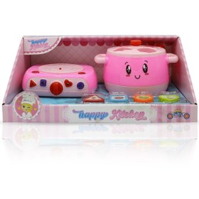 Resim Aya-40234 Sevimli Mutfak Seti Pembe 