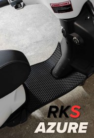 Resim LEVVİA RKS AZURE 50cc Uyumlu Premium Eva Motosiklet Paspası 