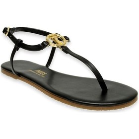 Resim Tkees Tk-8021 Tokali Siyah Kadın Sandalet Siyah 